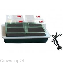 Propagator 38,5x24x H15,5cm, 4 szklarenki + Podgrzewana taca