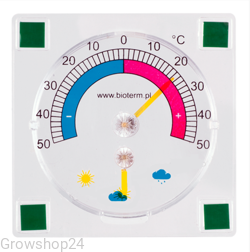 Termometr/higrometr przyklejany