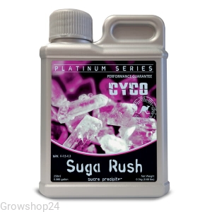 SUGA RUSH PLATINUM SERIES 250ml, NAWÓZ POPRAWIAJĄCY SMAK I ZAPACH - CYCO (hydro, kokos, ziemia)