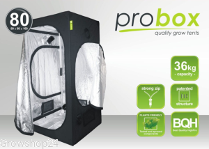 80x80 xh160cm, PROBOX BASIC 80, GROWBOX, SZAFA, NAMIOT DO UPRAWY ROŚLIN