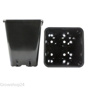 Doniczka kwadratowa 11L (25cm x 25cm x 26cm)