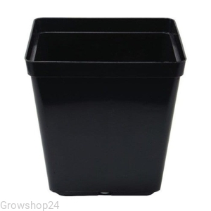 Doniczka kwadratowa 1,5L (13cm x 13cm x 13cm)