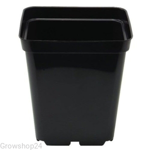 Doniczka kwadratowa 1L (11cm x 11cm x 12cm)