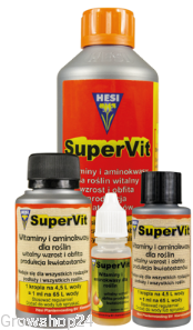 Hesi SuperVit  - stymulator silniejszego wzrostu i kwitnienia