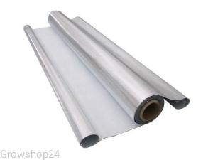 Folia srebrno-biała 60% 1,25x1m - 50mb