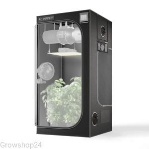 AC Infinity Cloudlab 733 90x90x180cm Mylar 2000D namiot do uprawy