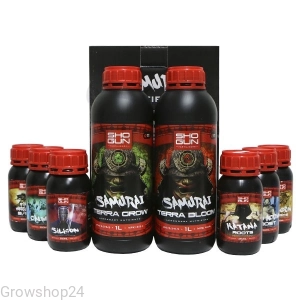 SHOGUN Fertilisers Samurai Terra Multipack Starter Kit - zestaw nawozów na start