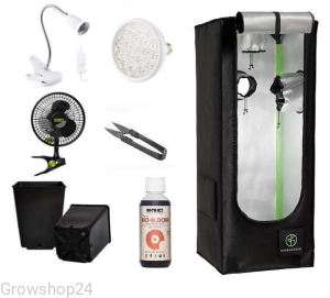 Growbox mini Zestaw Herb Garden 35x35x90 + Żarówka LED