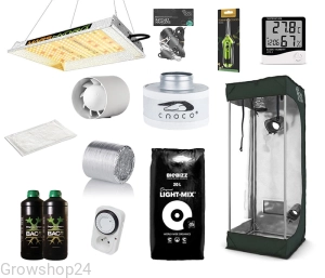 Growbox Zestaw Mars Hydro TS 600 100W Lampa Led + RoyalRoom® 40x40x120