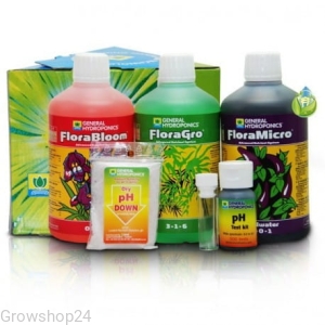 GHE TRIPACK 3 X 500ml FLORA SERIES woda twarda