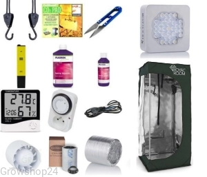 Growbox zestaw LED Pro 50x50x120 Luckygrow & RoyalRoom®