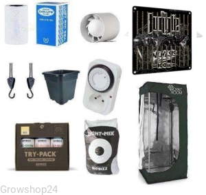 Growbox Zestaw The Jungle LED Nemesis 100w + RoyalRoom C50 50x50x120