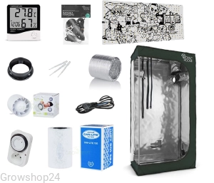 Growbox Zestaw RoyalRoom® 80x40x160 + Grow The Jungle The Jackson LITE 200W Dimmable