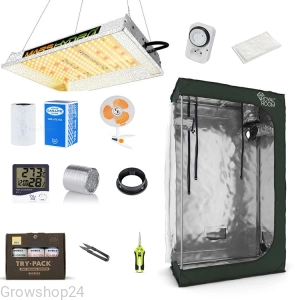 Growbox Zestaw LED 2x Mars Hydro TS 600 + RoyalRoom® 100x50x160cm