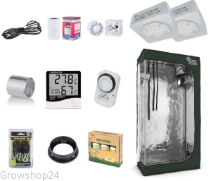 Growbox Zestaw Luckygrow + RoyalRoom® 80x40x160