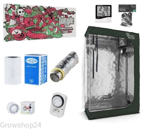 Growbox Zestaw LED Grow The Jungle The Jackson Original 200W + RoyalRoom 100x50x160cm