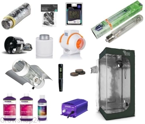 Growbox Zestaw hps Lumatek 250w RoyalRoom c80 80x80x180cm