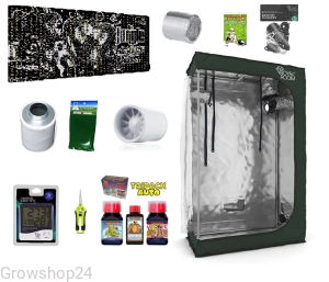 Growbox Zestaw LED Grow The Jungle Nemesis 200W Dimmable + RoyalRoom® 100x50x160cm