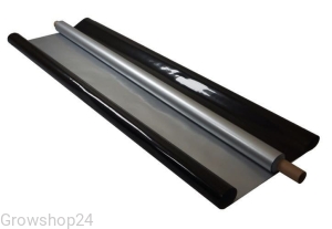 Folia szaro-czarna 100% 1,25x1m - 25mb