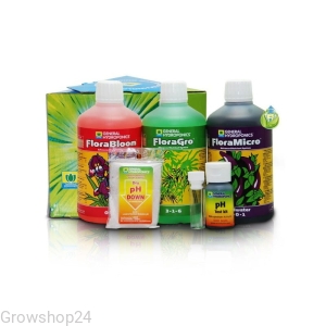 GHE TRIPACK 3 X 500ml FLORA SERIES woda miękka