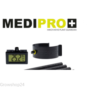 Elektroniczny termo-higrometr z uchwytem do gniazda