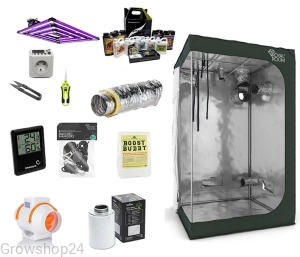Growbox Zestaw uprawowy LED RoyalRoom® 120x120x200 + Lumatek Attis 300W PRO