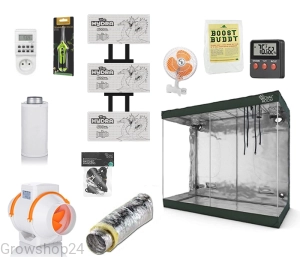 Zestaw Growbox RoyalRoom 240x120x200cm + Grow The Jungle Hydra Dimmable 600W Lampa LED grow
