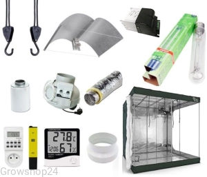 Growbox Zestaw RoyalRoom 200x200x200 +4x hps Osram