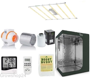 Growbox Zestaw RoyalRoom® 150x150x200 + Mars Hydro FC-E6500 730W Lampa Led Grow Full Spectrum