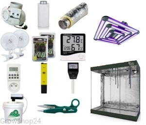 Growbox Zestaw RoyalRoom 200x100x200 + Lumatek Atiis 300W