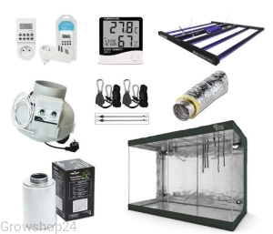 Zestaw Growbox RoyalRoom 300x150x200cm + 2x Lumatek LED Zeus 2.9 600W