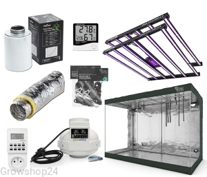 Zestaw Growbox RoyalRoom 300x150x200cm + 2x Lumatek Zeus Pro 2.9 600W