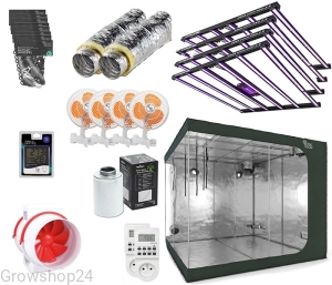 Growbox Zestaw LED 4x Lumatek Zeus Pro 2.9 600W + RoyalRoom 300x200x200cm