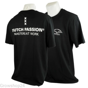 Koszulka T-Shirt Dutch Passion | czarna/biała