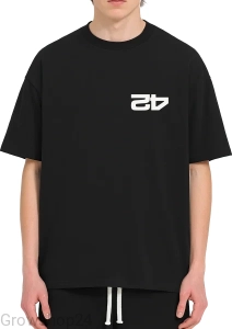  Koszulka T-Shirt Fast Buds | czarna/beżowa