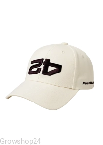 Czapka z daszkiem Fast Buds | czarna/beżowa