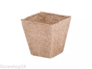 Doniczka torfowa kwadratowa 8cm x h8 cm