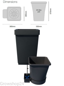 AutoPot 1Pot XL - 1 donica 25L+ 47L zbiornik