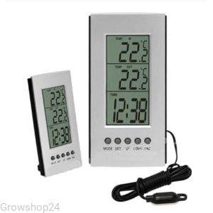 Elektroniczna stacja pogody z kablem