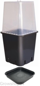 Pokrywa + doniczka 11L + podstawka