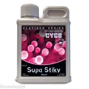 SUPA STIKY PLATINUM SERIES 250ml, NAWÓZ DODATKOWY ZWIĘKSZAJĄCY PRODUKCJĘ OLEJKÓW ETERYCZNYCH - CYCO (hydro, kokos, ziemia) 
