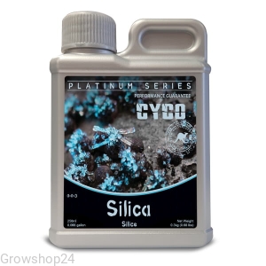 SILICA PLATINUM SERIES 250ml, DODATKOWY KRZEM W PŁYNIE - CYCO (hydro, kokos, ziemia) 