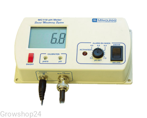 Milwaukee MC110 - stały pomiar pH w roztworze